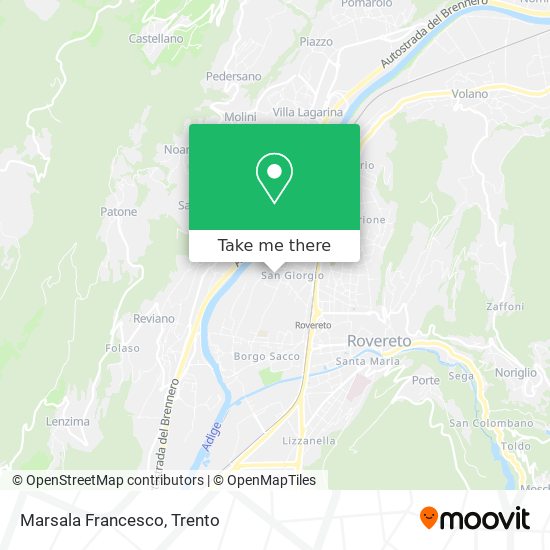 Marsala Francesco map