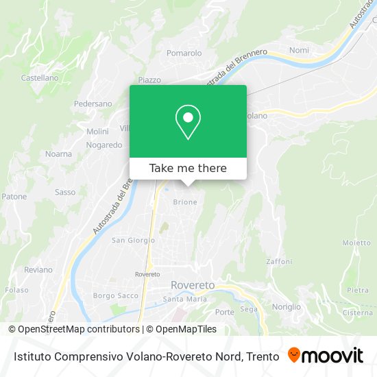 Istituto Comprensivo Volano-Rovereto Nord map