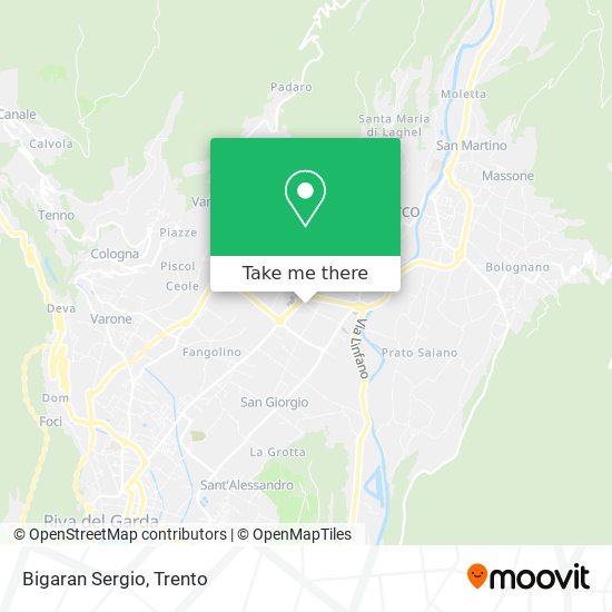 Bigaran Sergio map
