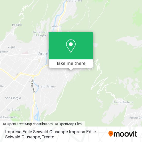 Impresa Edile Seiwald Giuseppe Impresa Edile Seiwald Giuseppe map