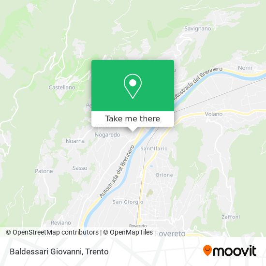 Baldessari Giovanni map