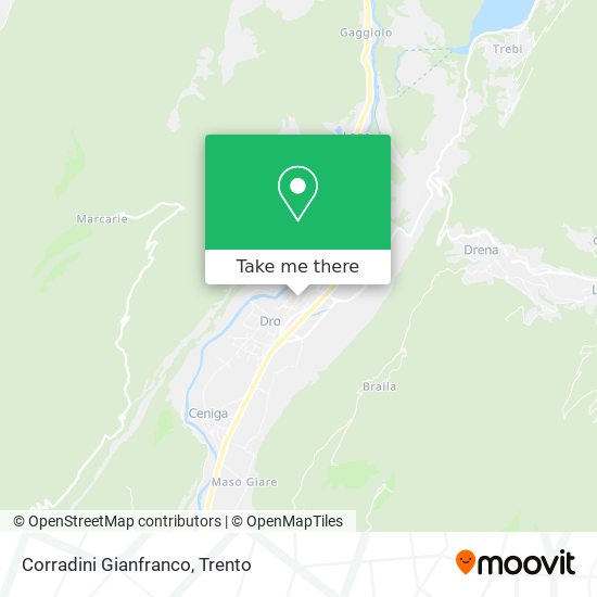 Corradini Gianfranco map