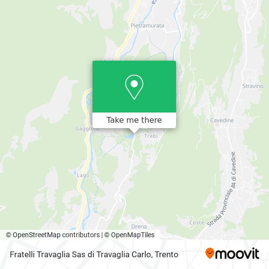 Fratelli Travaglia Sas di Travaglia Carlo map