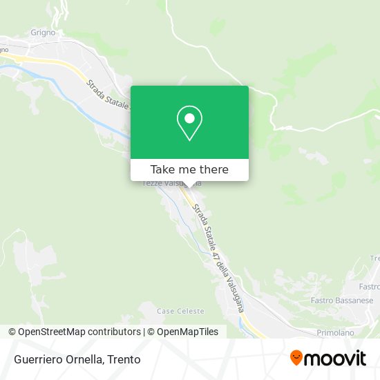 Guerriero Ornella map