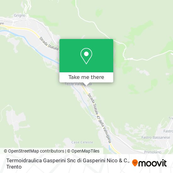 Termoidraulica Gasperini Snc di Gasperini Nico & C. map