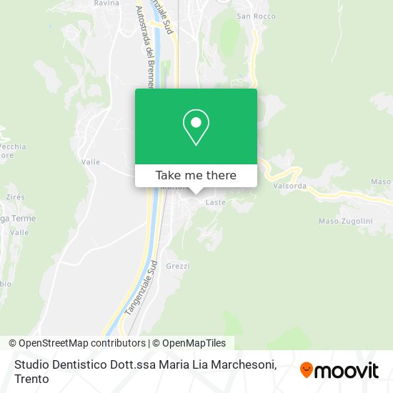 Studio Dentistico Dott.ssa Maria Lia Marchesoni map