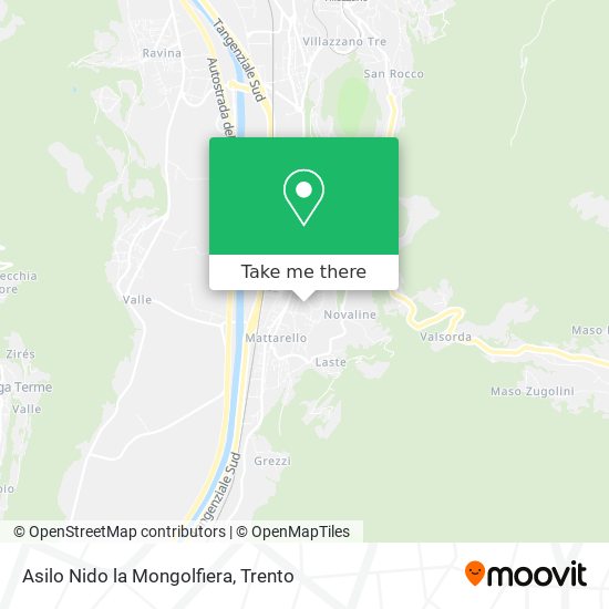 Asilo Nido la Mongolfiera map