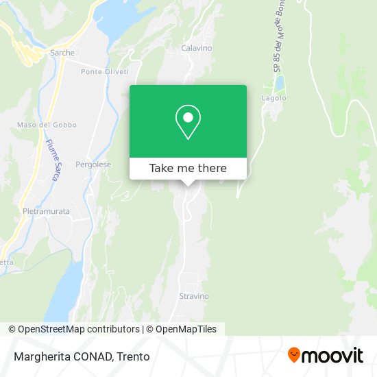 Margherita CONAD map