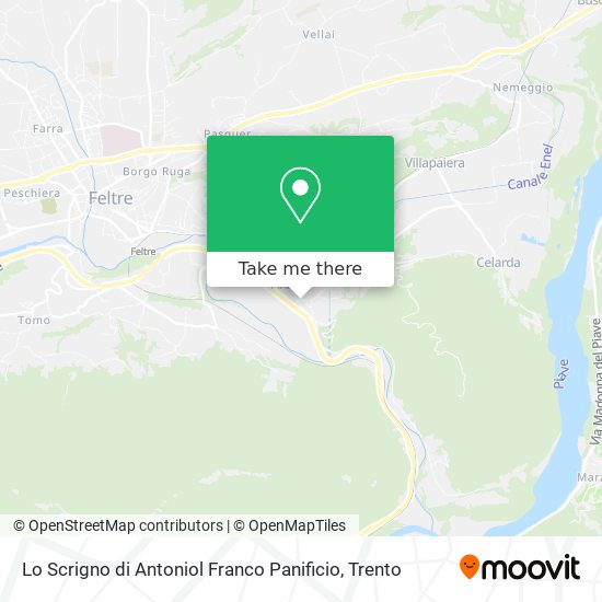 Lo Scrigno di Antoniol Franco Panificio map
