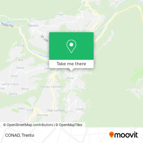 CONAD map