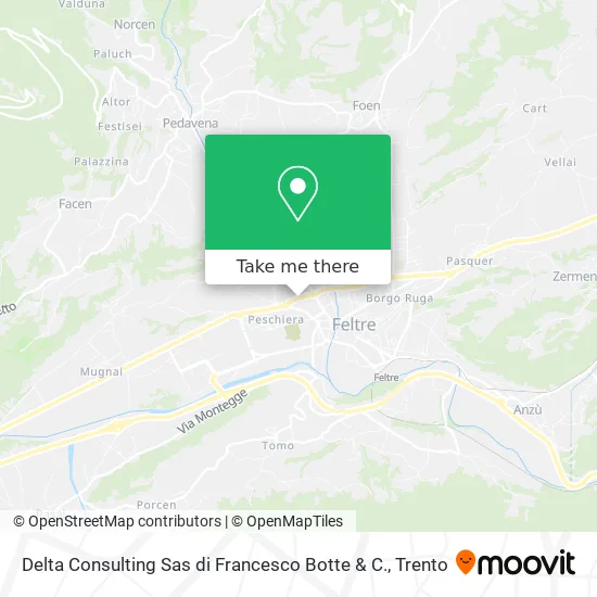 Delta Consulting SAS of Francesco Botte & C. map