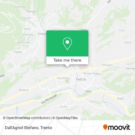 Dall'Agnol Stefano map