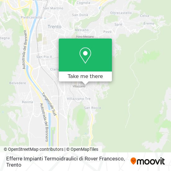 Efferre Impianti Termoidraulici di Rover Francesco map