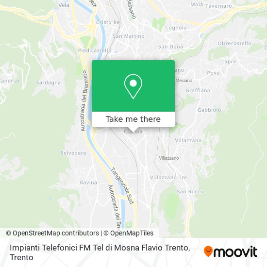Impianti Telefonici FM Tel di Mosna Flavio Trento map