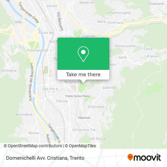 Domenichelli Avv. Cristiana map