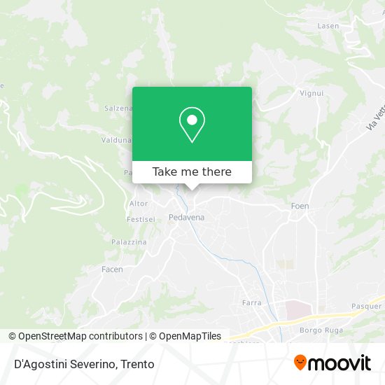 D'Agostini Severino map