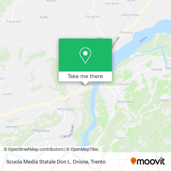 Scuola Media Statale Don L. Orione map