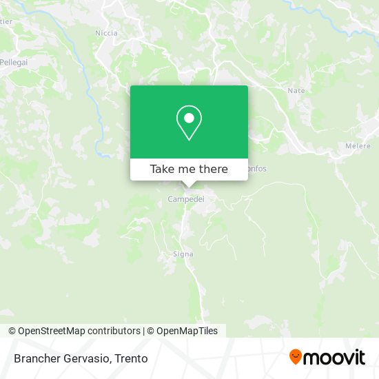 Brancher Gervasio map