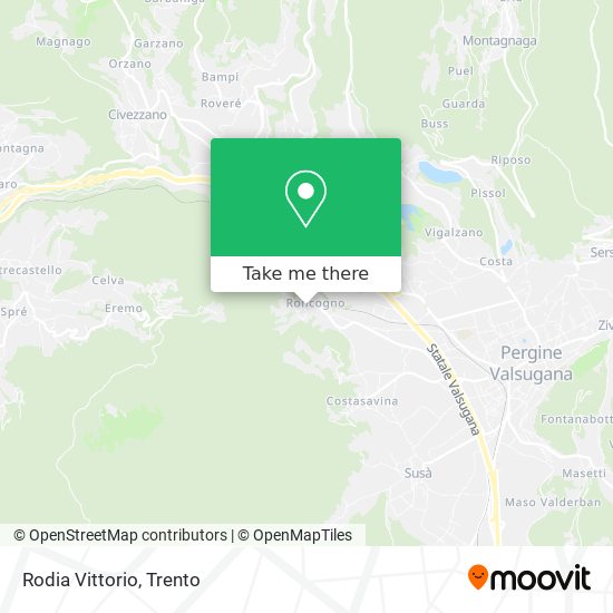 Rodia Vittorio map