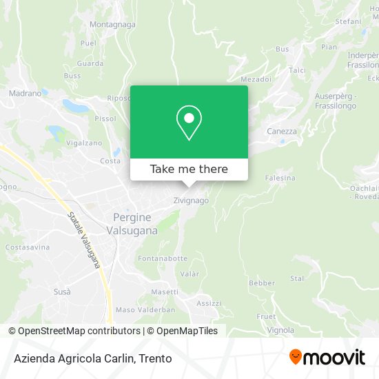 Azienda Agricola Carlin map