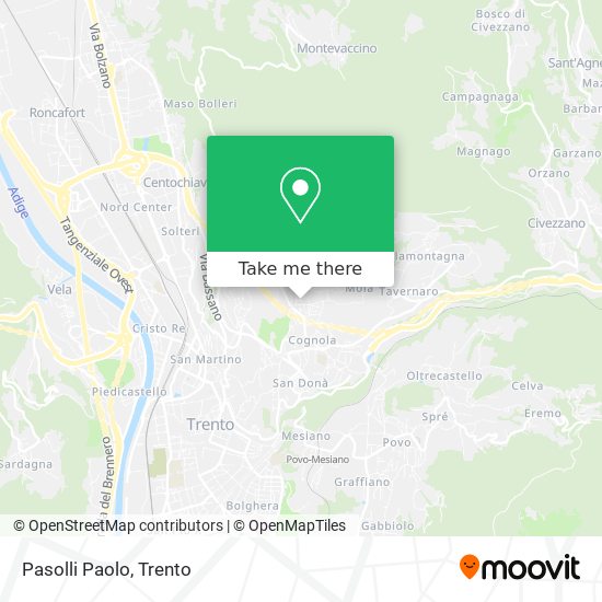 Pasolli Paolo map