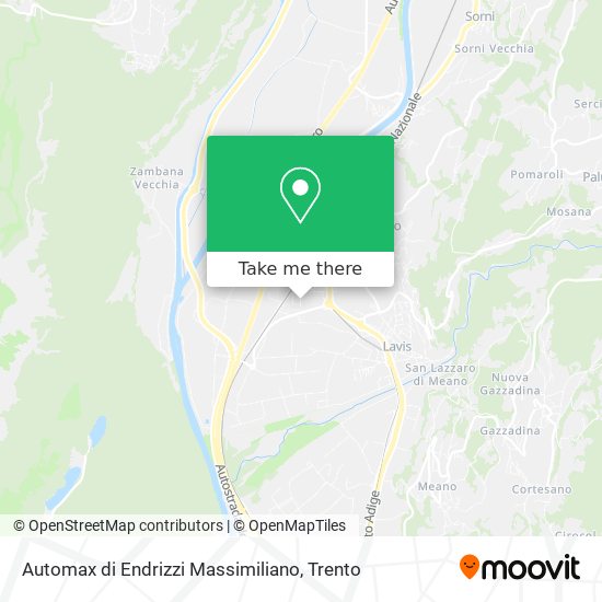 Automax di Endrizzi Massimiliano map