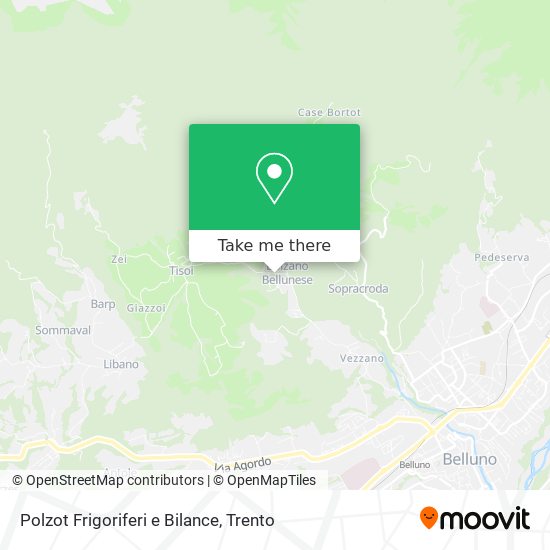 Polzot Frigoriferi e Bilance map