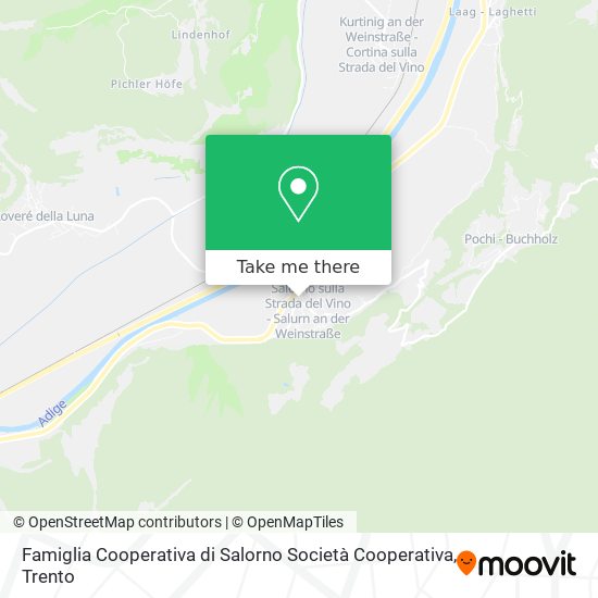Famiglia Cooperativa di Salorno Società Cooperativa map