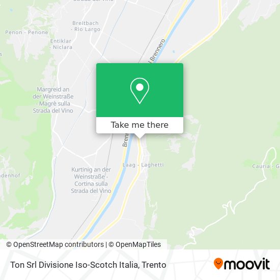 Ton Srl Divisione Iso-Scotch Italia map