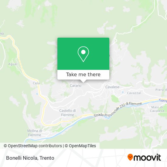 Bonelli Nicola map