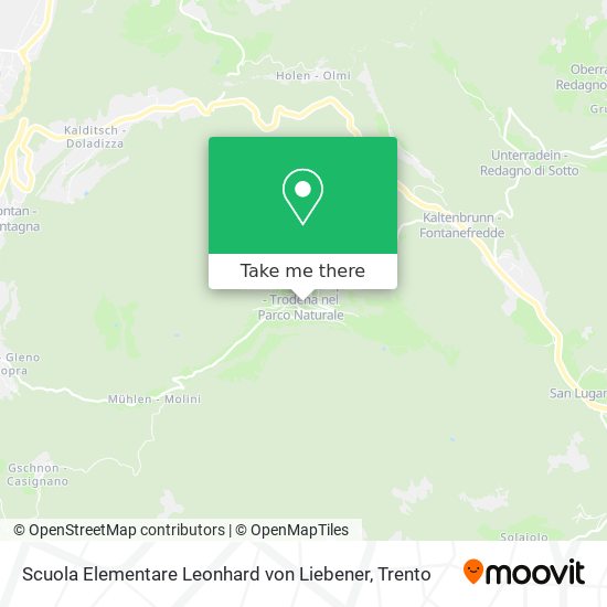 Scuola Elementare Leonhard von Liebener map