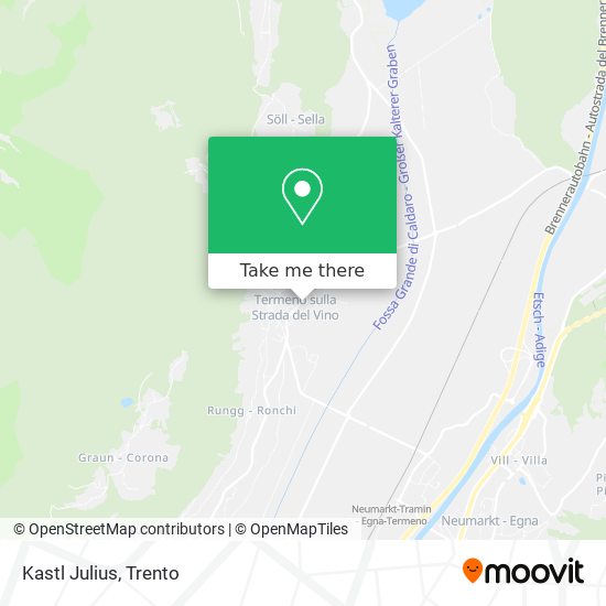 Kastl Julius map