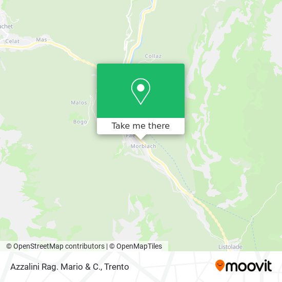 Azzalini Rag. Mario & C. map