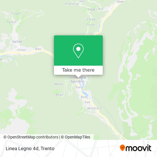 Linea Legno 4d map