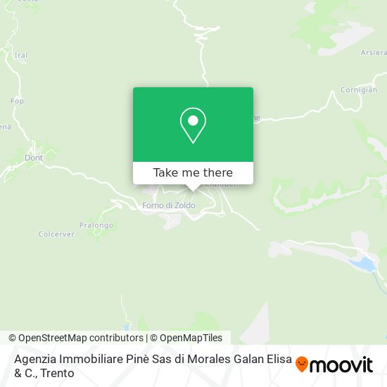 Agenzia Immobiliare Pinè Sas di Morales Galan Elisa & C. map