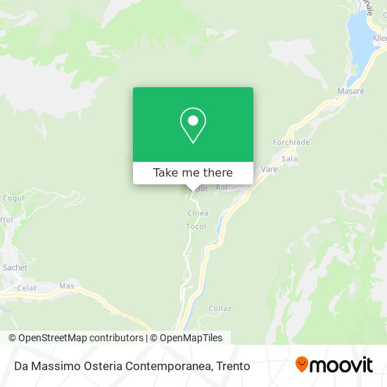 Da Massimo Osteria Contemporanea map