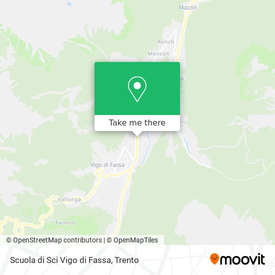 Scuola di Sci Vigo di Fassa map