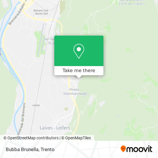 Bubba Brunella map