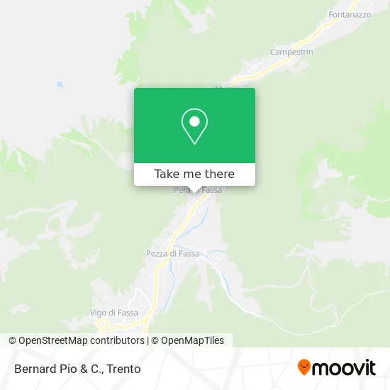 Bernard Pio & C. map