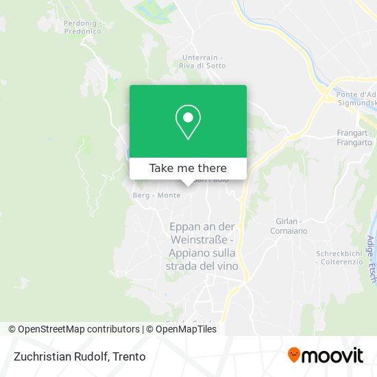 Zuchristian Rudolf map