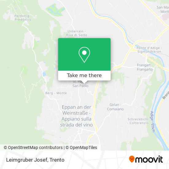 Leimgruber Josef map