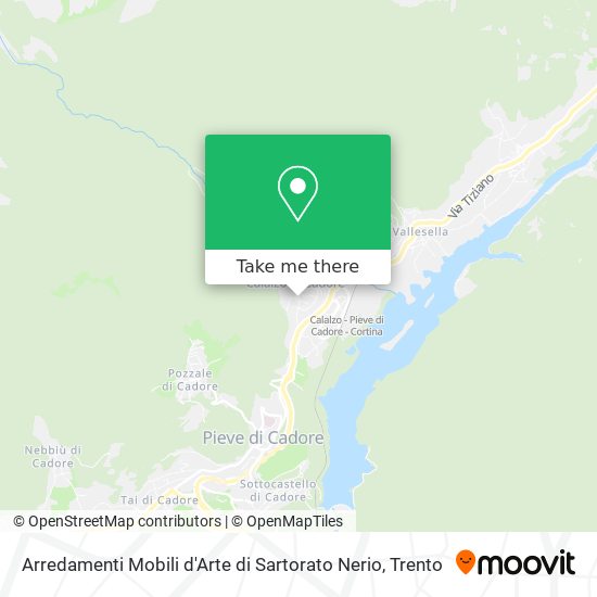 Arredamenti Mobili d'Arte di Sartorato Nerio map