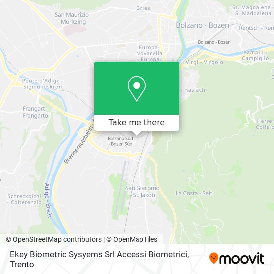 Ekey Biometric Sysyems Srl Accessi Biometrici map