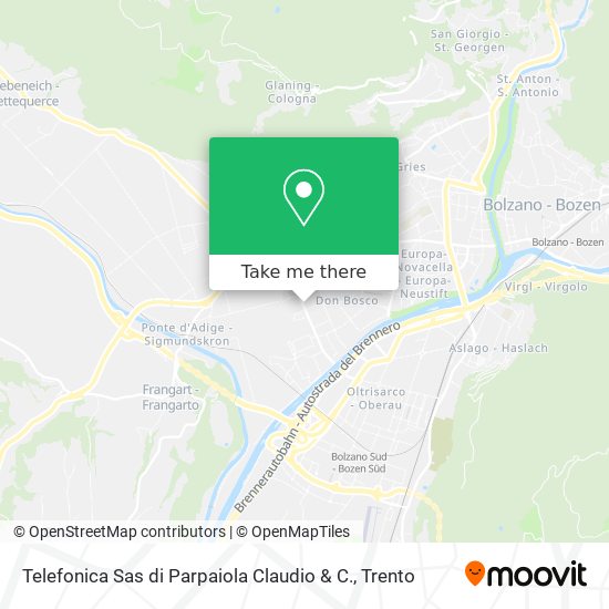 Telefonica Sas di Parpaiola Claudio & C. map