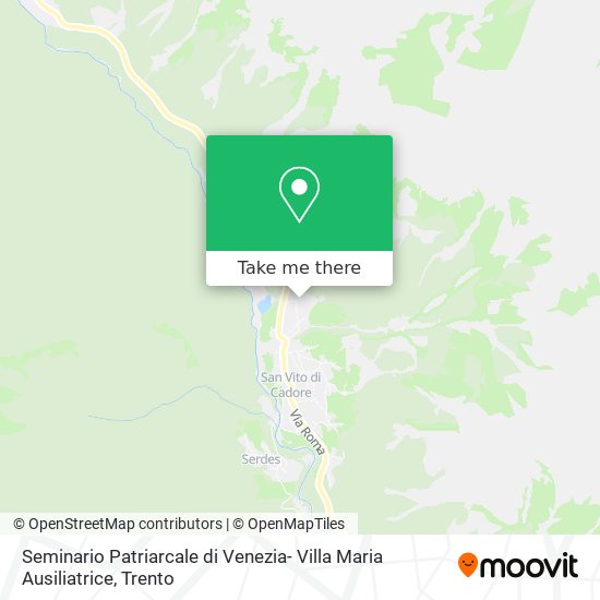 Seminario Patriarcale di Venezia- Villa Maria Ausiliatrice map