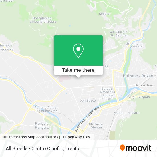 All Breeds - Centro Cinofilo map