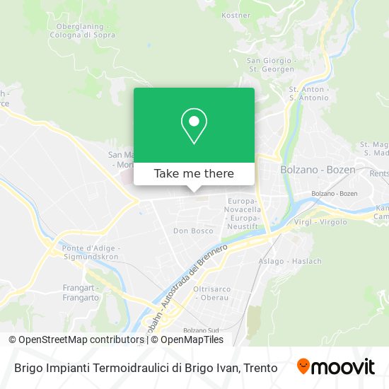 Brigo Impianti Termoidraulici di Brigo Ivan map