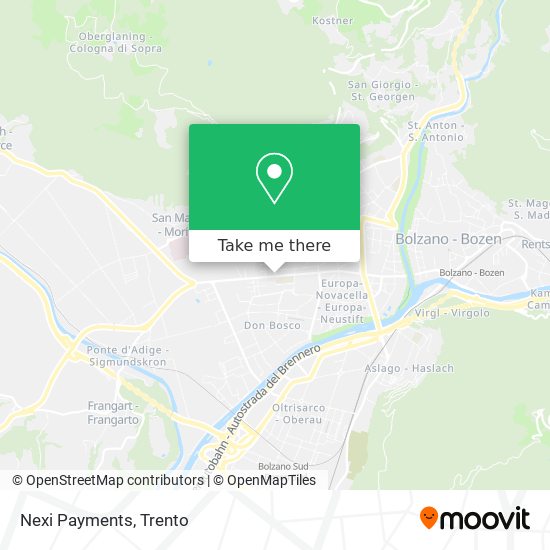 Nexi Payments map