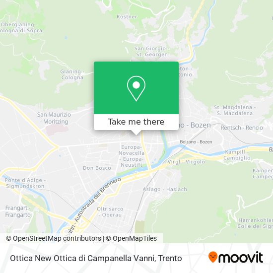 Ottica New Ottica di Campanella Vanni map