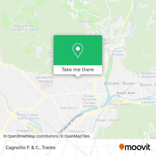Cagnotto F. & C. map